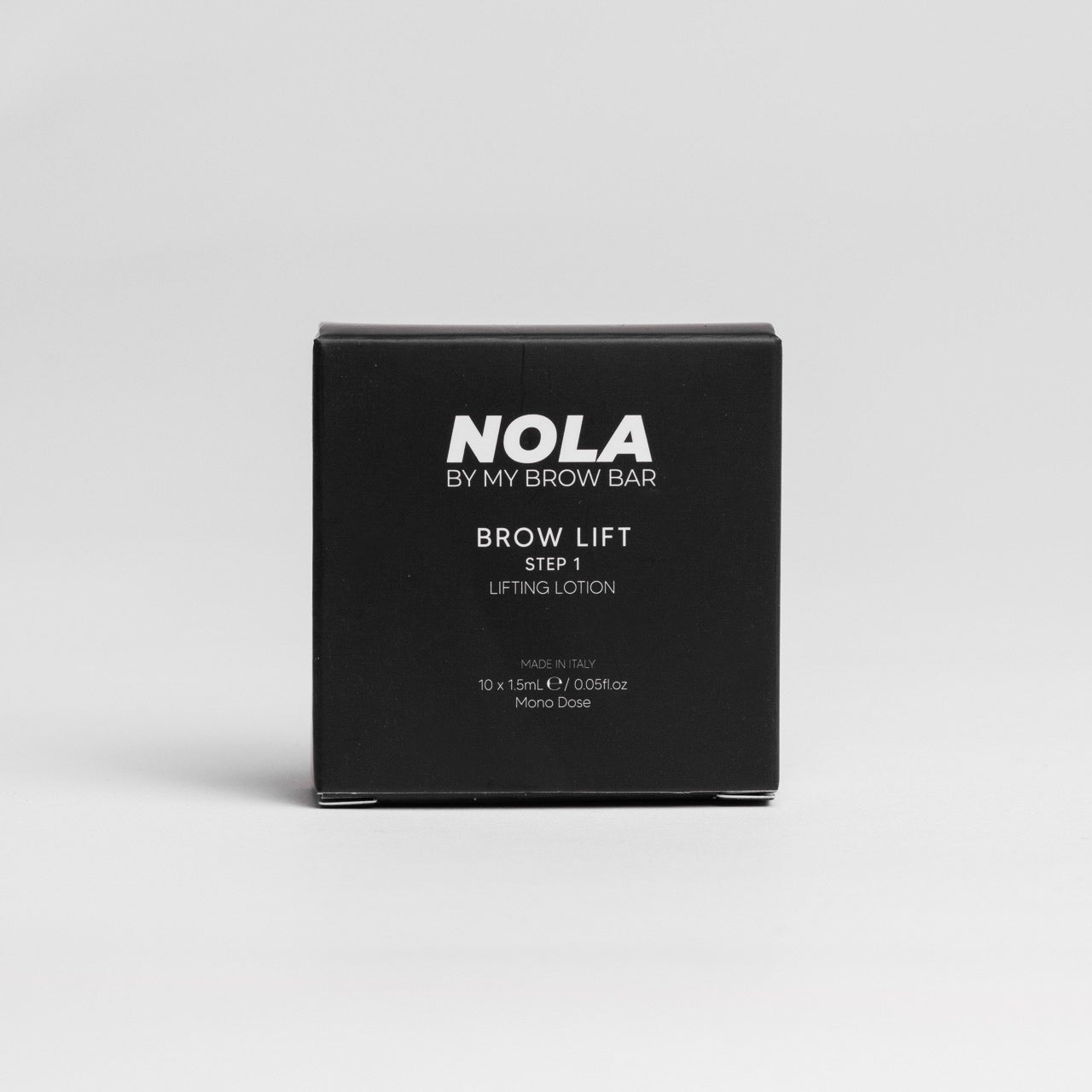 Brow lift Step 1 - Lifting lotion