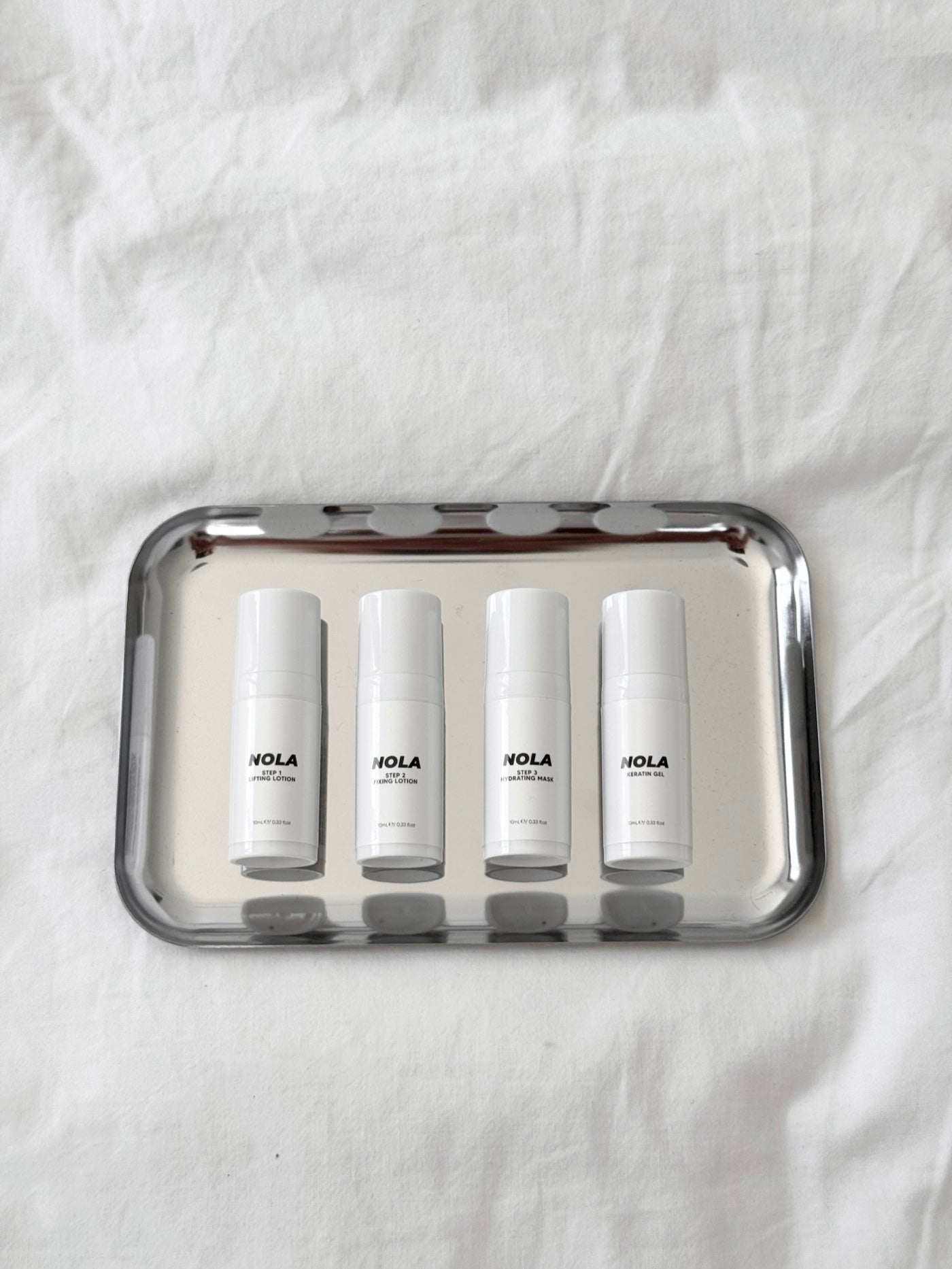 NOLA Korean Lash Lift product workflow